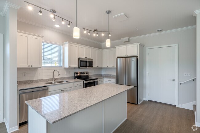 2BR, 2.5BA - 1,372SF - End Unit - Kitchen