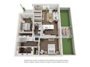 2 Bed Birch Twin