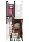 2 bedroom floorplan