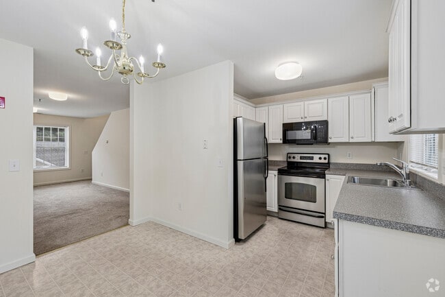 1BR, 1.5BA -714SF - Kitchen