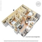 2 Bed 2 Bath 2-car Garage 1416sf