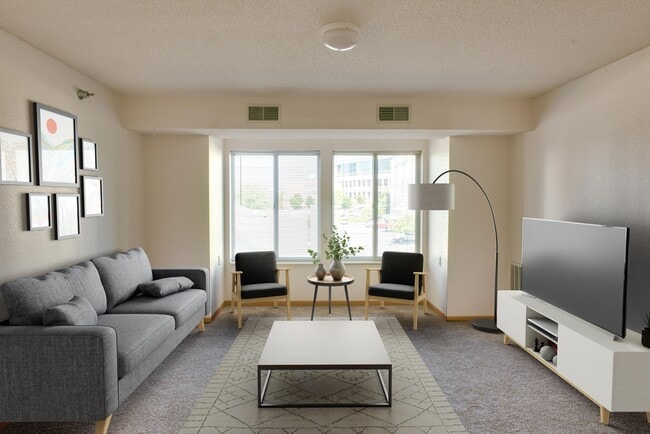 2BR, 2BA - B Living Room - University Village Rental