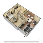 2 Bed 1 Bath