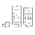 2 Bedroom floor plan - all floors