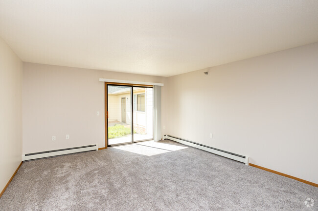 2BR, 1BA - 1020SF - Living Room - Eastern Hills Apartments
