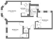 Burbank 2 Bedroom A 4908