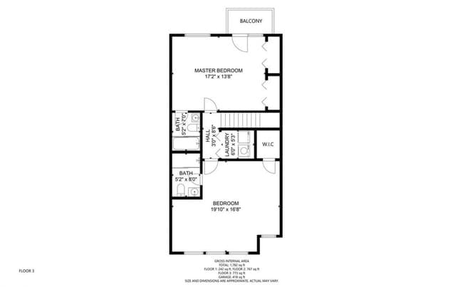 Piso superior - 855 S Grant St