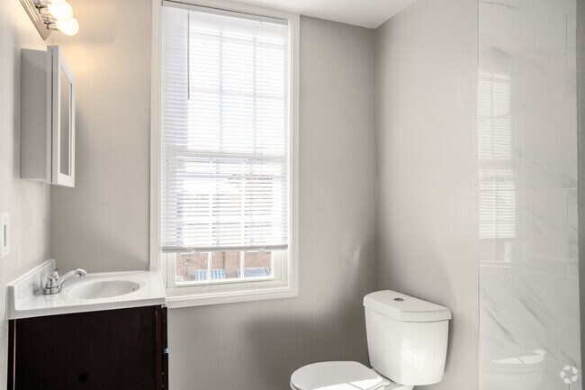 1BR, 1BA - 595SF - Bathroom - Unit 1