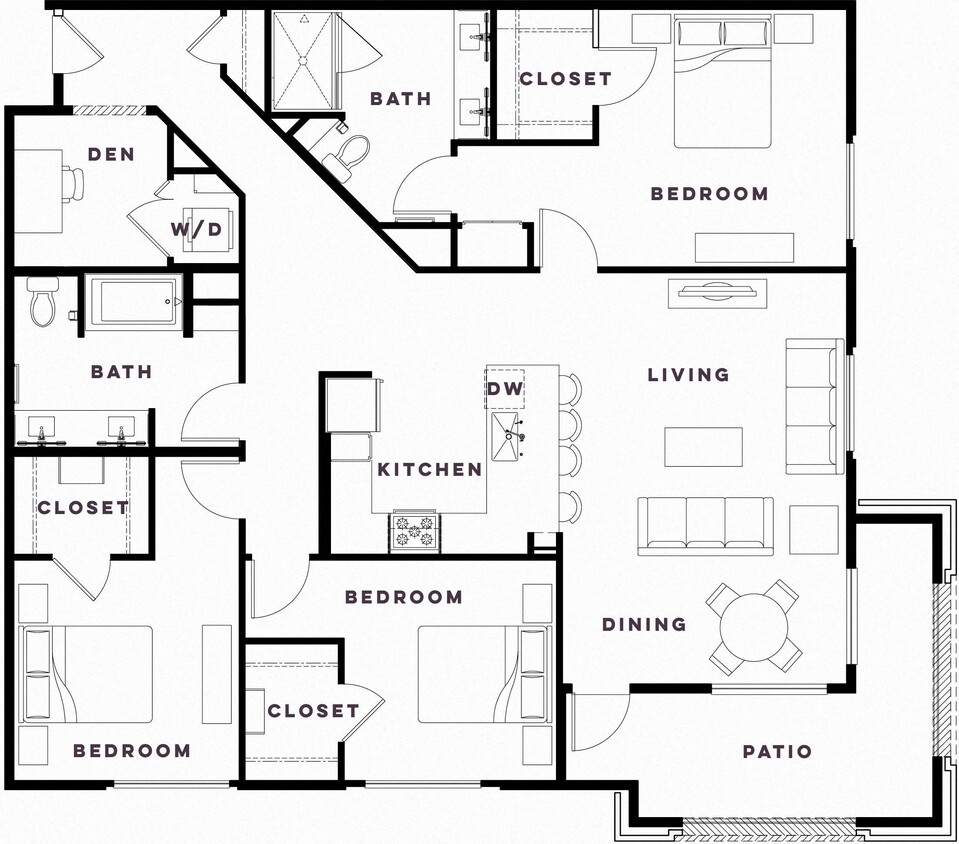 Floor Plan - The Presidential