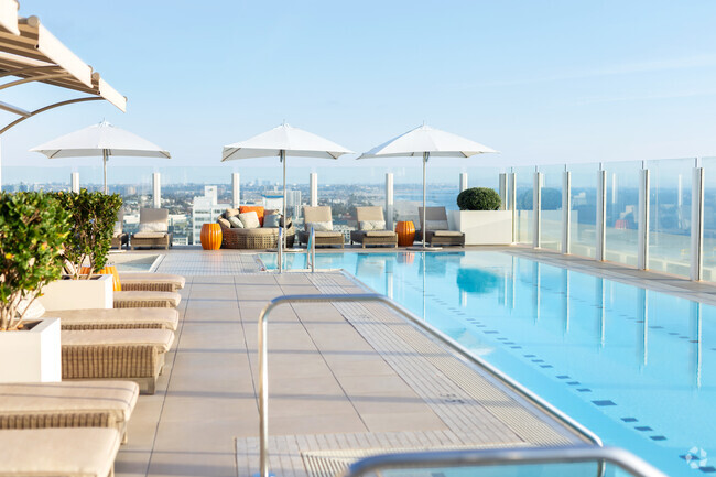 Rooftop Pool - 1221 Ocean Avenue Rental