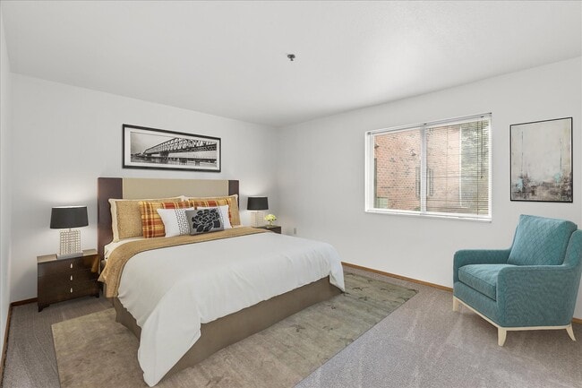 Spacious Bedroom - Maple Creek Apartments