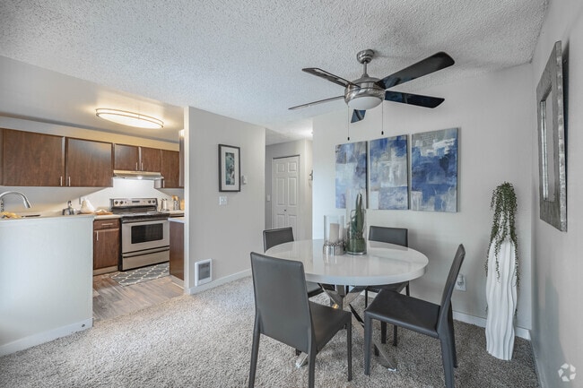 2BR, 1BA - 875SF - Dining Room - Encore Apartment Homes