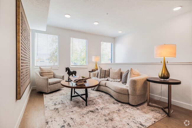 2BR, 2BA - 1,216SF - Living Room