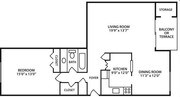 1BR/1BA