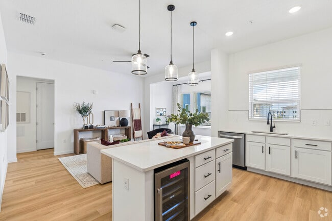 B2 2BR, 2BA - 1,237SF - Kitchen