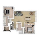 B6 3D Floor plan