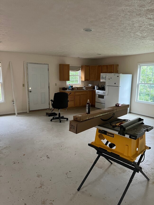 Open area under renovation - 3995 Glen Lily Rd Apartment Unit David West studio apartme