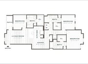 Plano de planta C1 El Chloe Leander