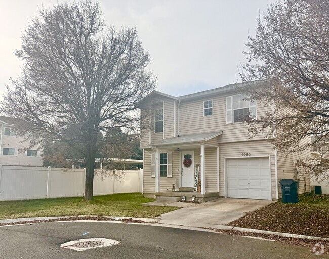 Front facade with garage - 1983 N 2165 W Rental