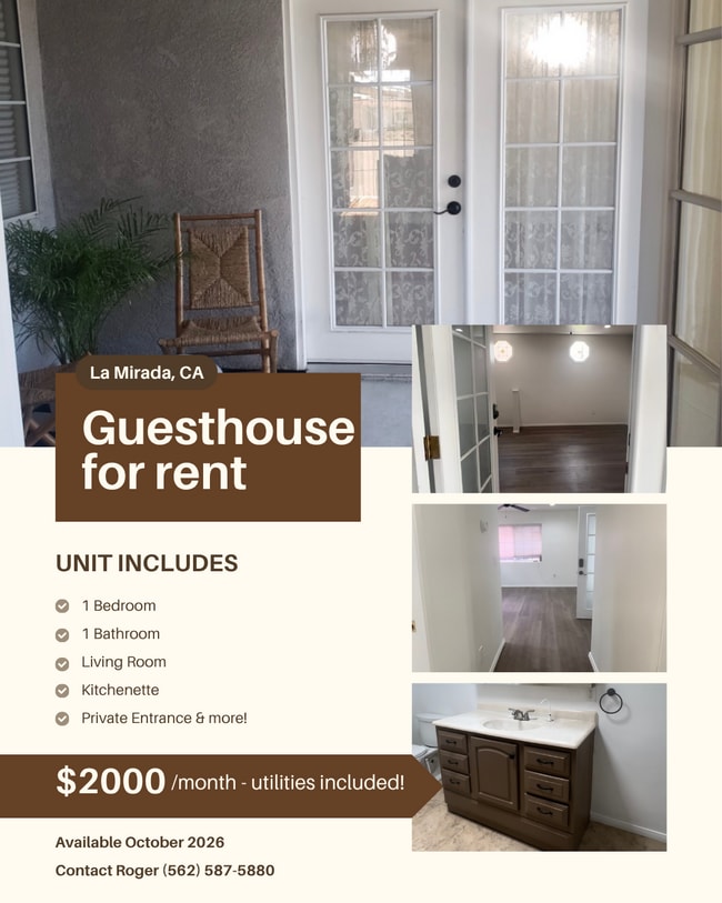 14842 La Capelle Rd Unit Guesthouse with private entrance