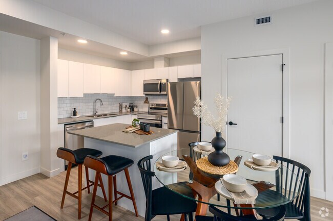 2 chambres, 2 salles de bain - 75 m² - Cuisine - 49th Battalion Apartments