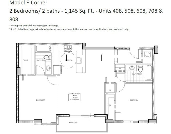 Model F - Parkview Apartments