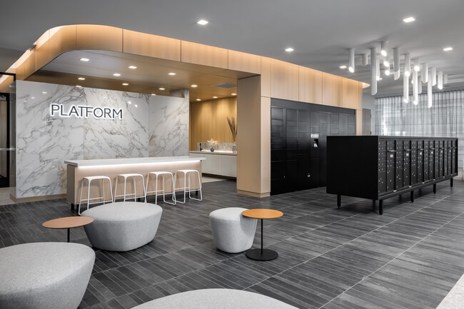 Reception with Package Concierge System