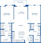 Plano de planta B2 The Maddox