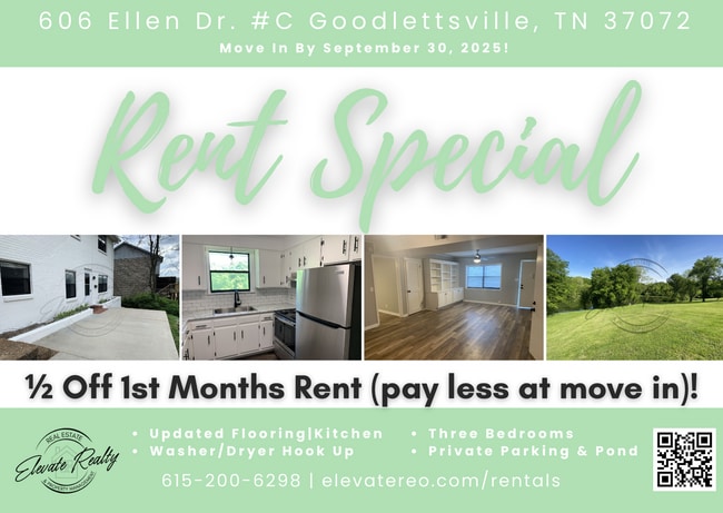 Building Photo - Spacious 3BR/1BA Lower-Level Apartment wit... Unit Ellen Drive 606  C