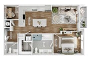 1BR/1BA - A6