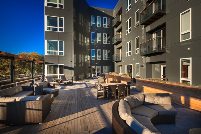 Residents exclusive rooftop terrace