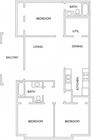3BR/2BA
