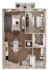 2A floor plan The Leo LoSo