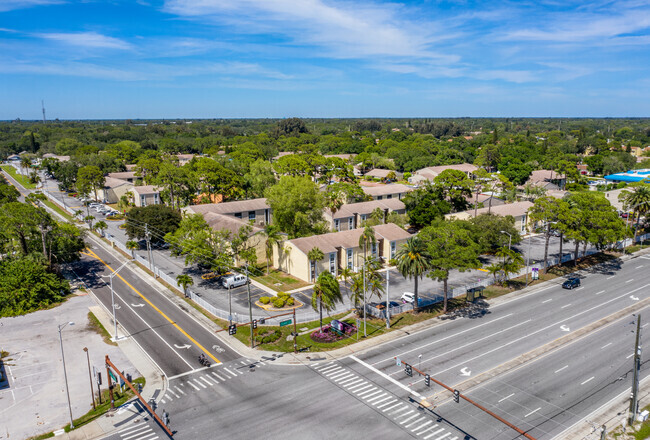 Aerial - Garden Grove Apartments