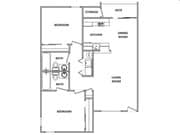 2BR/2BA