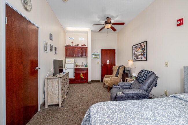 Studio - 300SF - Living Room & Kitchen