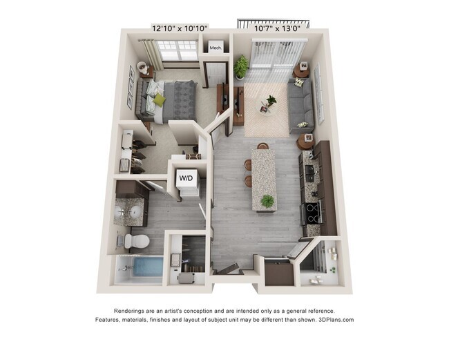 Building Photo - 1 Bedroom/1 Bathroom Apartment Unit B205