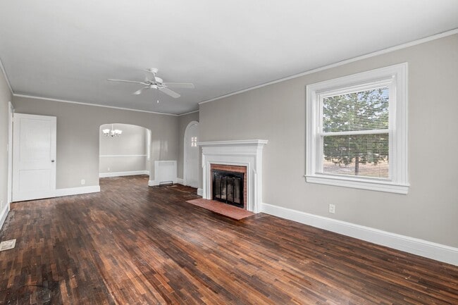 Photo - SW, Large Brick Two Bedroom PLUS Two Sun-Rooms, Hardwoods, LR & Separate DR, Fire Place!