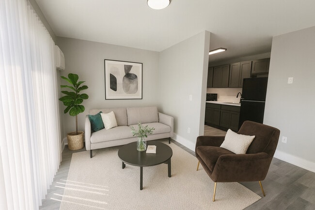 New Micro Living Room - Case Mansion Flats