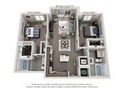 C4 floor plan Sofia Coral Gables