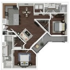 B3B floor plan Haven at Main