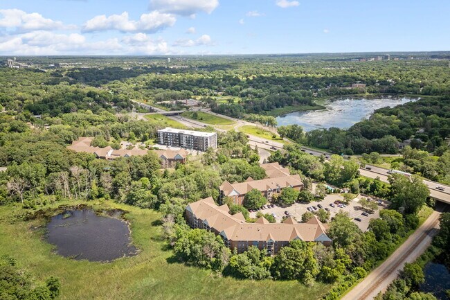 Ariel of Property - Minnetonka Hills Apartments