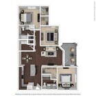 Three bedroom apartment in Durham, NC.