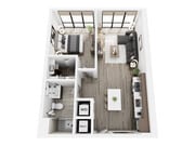A2-4 floor plan Harrison Residences