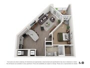 1ER floor plan The Mint 425