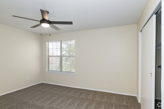 3BR, 2BA - 1,251SF - Primary Bedroom - The Bartlett Apartment Homes