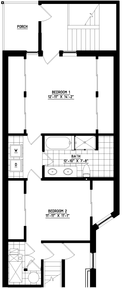 Photo - Massive 4bed/2bath DUPLEX in the HEART of Bucktown/Wicker Park! In-Unit Laundry! Central Air! Unit 3R