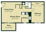 1BR/1BA