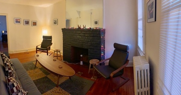 1 - Living Room - 4028 Locust St Unit 1