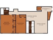 2BR/1BA